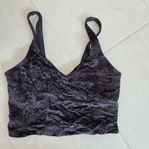 Lululemon Velvet Black Crop